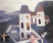 Marie Laurencin Castle  in the dark oil on canvas